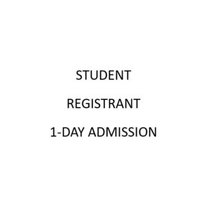 Student 1-Day Registration