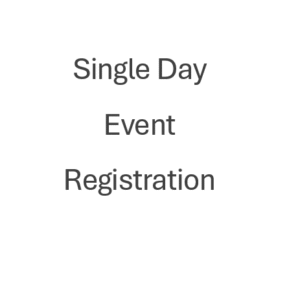 Registration includes all lectures, breakfast, lunch, and afternoon snack on a single day. Hands-on workshops may be added for $15 per class.